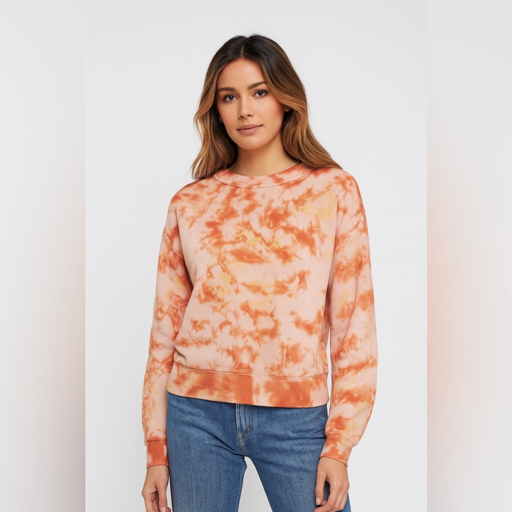 Pilcro and the Letterpress Tie Dye Sweatshirt